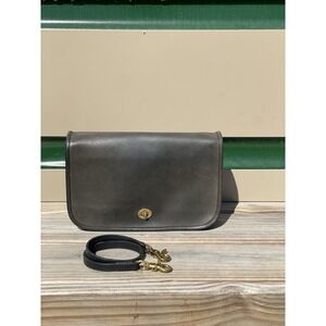 Vintage Coach Faded Navy NYC Convertible Clutch 9635 with Altered Strap